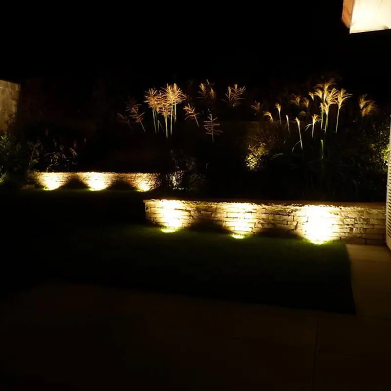 Mise en lumiere des murets