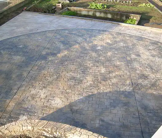 Béton empreinte en Bourgogne