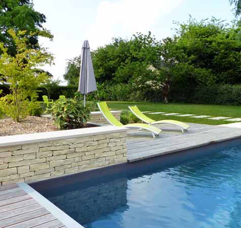 Aménagement de jardin autour de la piscine, photo 7