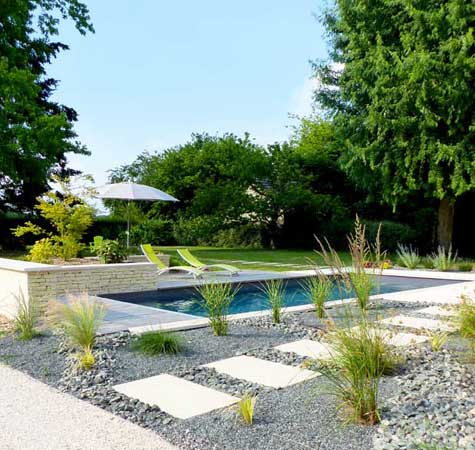 Aménagement de jardin autour de la piscine, photo 24