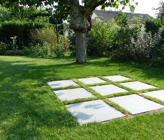 jardin avec terrasse en bois, photo 25