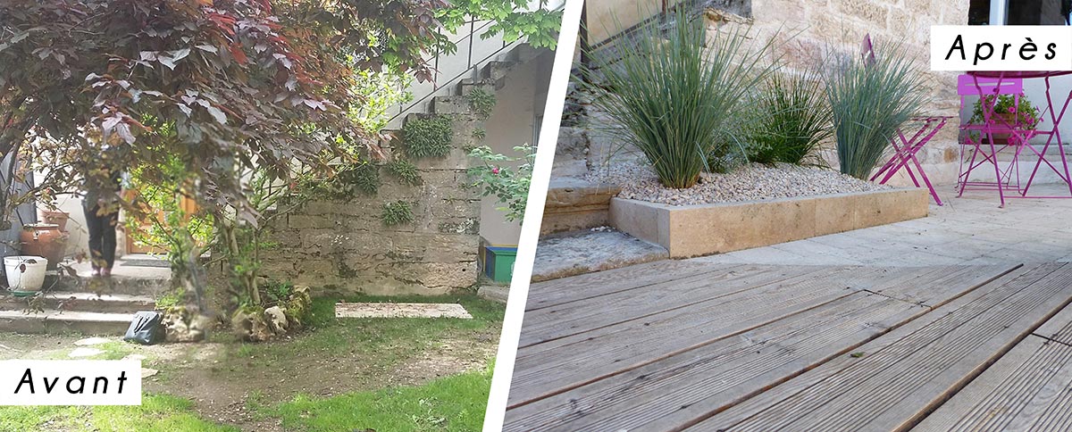 Totale transformation d'une cours 2
