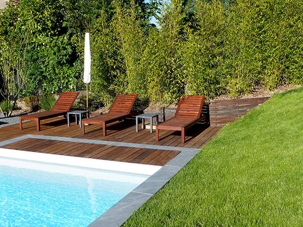 Jardin avec piscine, photo 20