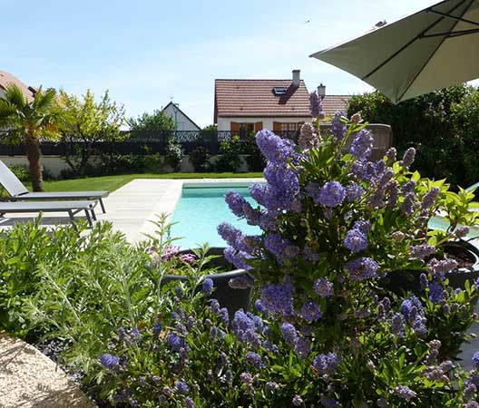 ChaCréation d’une piscine et aménagement des abords à Dijon 15