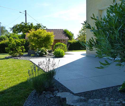 aménagement des extérieurs d’un jardin modern 8