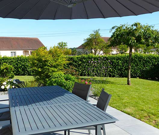 aménagement des extérieurs d’un jardin modern 14