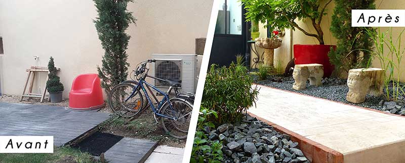 jardin fonctionnel et épuré  1