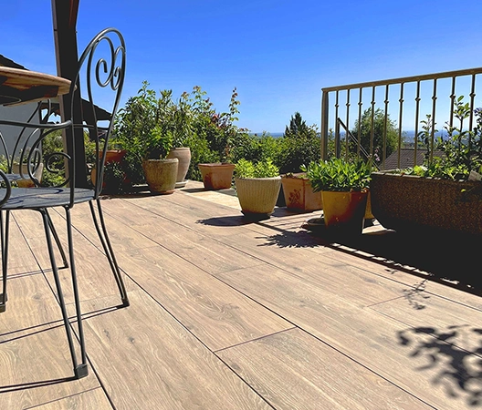 terrasse bois en grès cérame 25