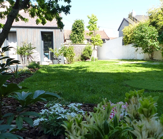 Création d'un jardin