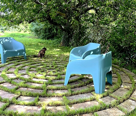 Jeu de formes et de matières